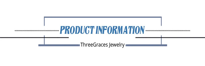 ThreeGraces Romantic Multicolor Cubic Zirconia Gold Color Fashion Geometric Hoop Earrings for Women Chic Party Jewelry ER898