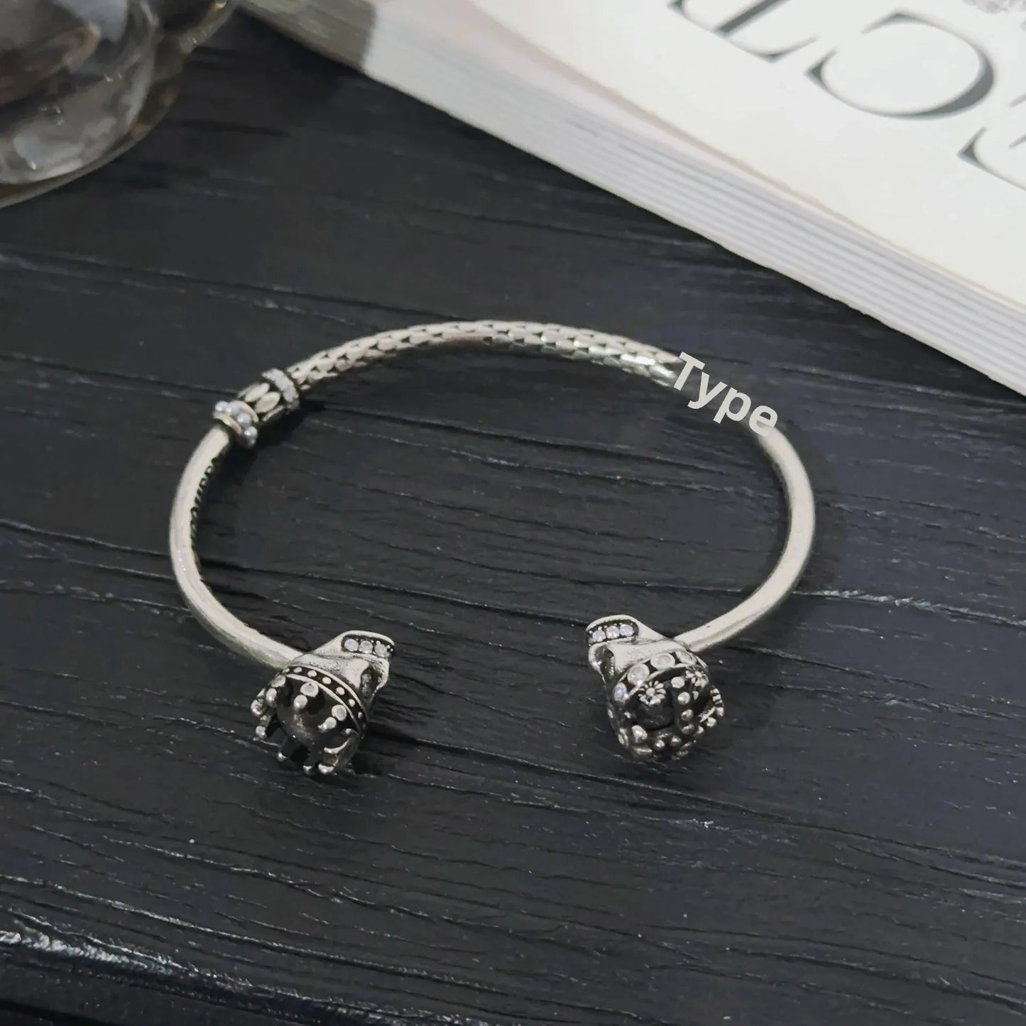Trendy Ins Sensibility Cold Design Skull Earring Ring Bracelet For Men And Women Same Style Earrings Ringins Trendy New Wholesal