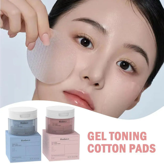 Biodance Gel Toner Pads Smoothes Moisturizing Hydrating Lifts Firms Anti-Aging Deep Nourishes Improves Dull Skin Korea Skincare