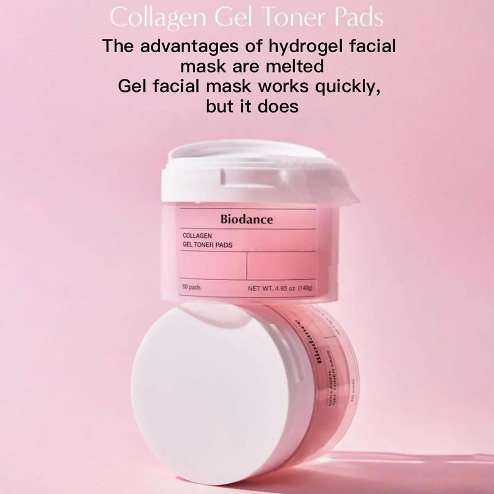 Biodance Gel Toner Pads Smoothes Moisturizing Hydrating Lifts Firms Anti-Aging Deep Nourishes Improves Dull Skin Korea Skincare