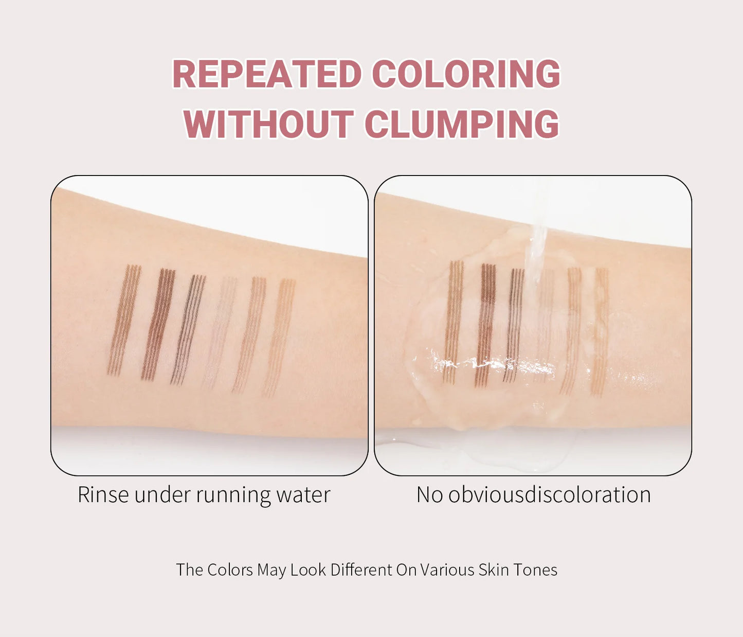 3D Dye Eyebrow Pencil Hairling Anti-smudge Waterproof Long Lasting Black Brown Large Brush Natural Wild Eyebrow Enhancers Cream