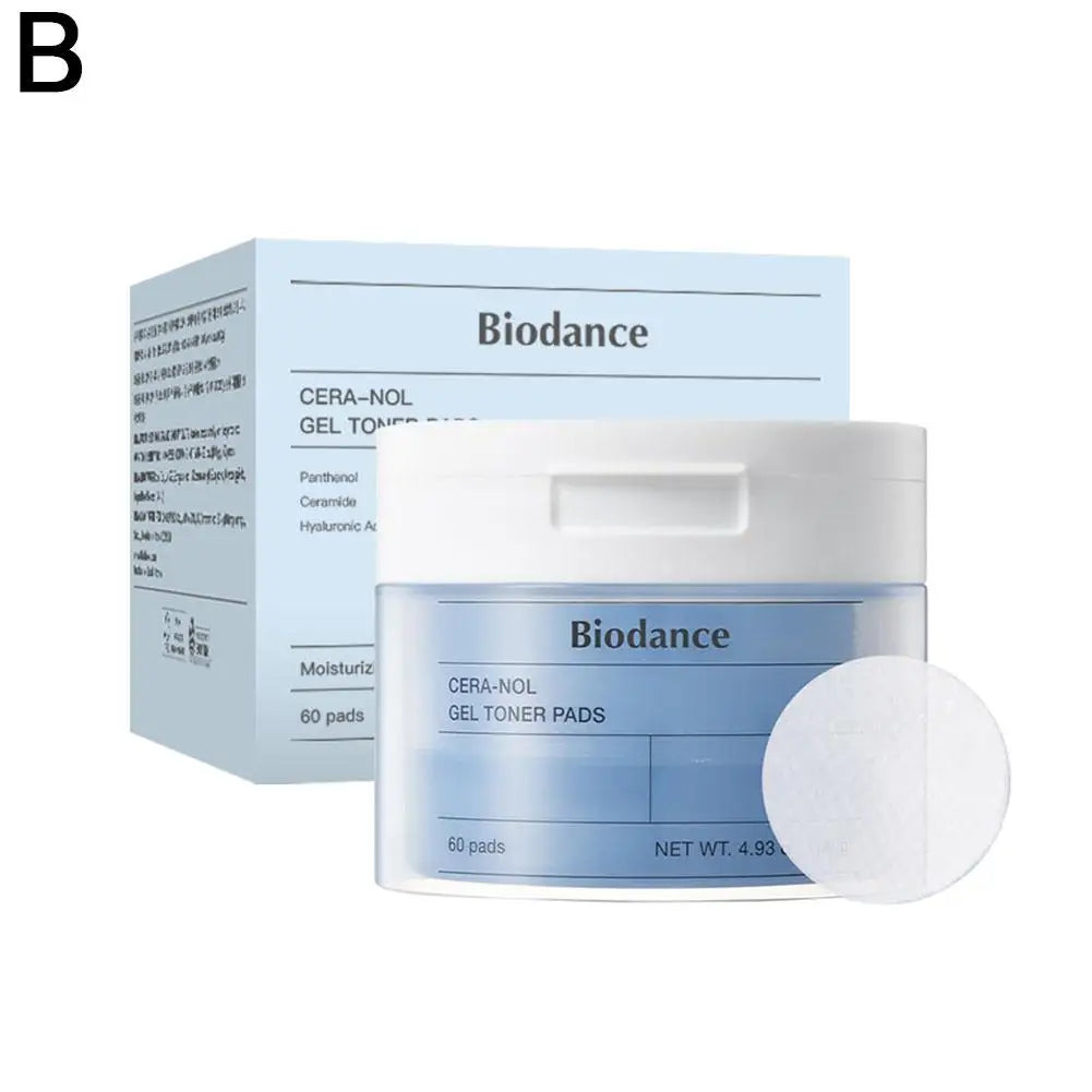 Biodance Gel Toner Pads Smoothes Moisturizing Hydrating Lifts Firms Anti-Aging Deep Nourishes Improves Dull Skin Korea Skincare