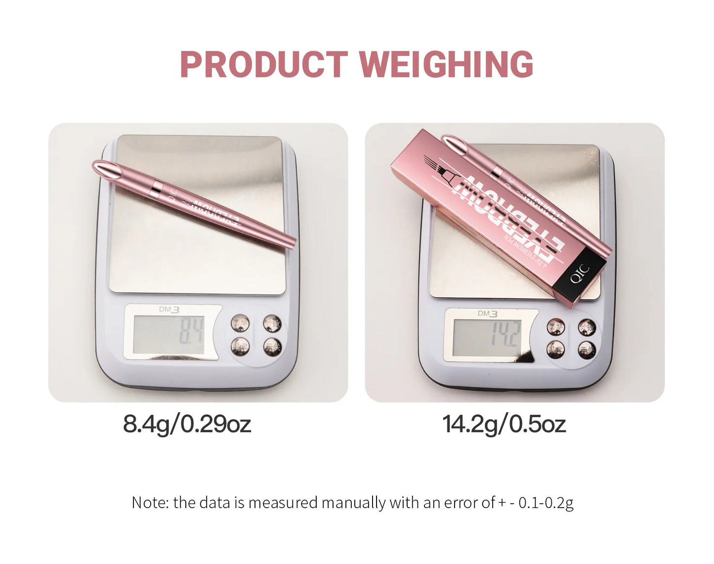 3D Dye Eyebrow Pencil Hairling Anti-smudge Waterproof Long Lasting Black Brown Large Brush Natural Wild Eyebrow Enhancers Cream