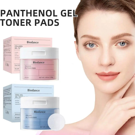 Biodance Gel Toner Pads Smoothes Moisturizing Hydrating Lifts Firms Anti-Aging Deep Nourishes Improves Dull Skin Korea Skincare