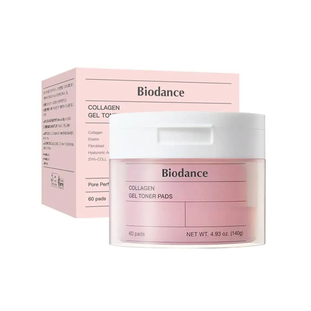 Biodance Gel Toner Pads Smoothes Moisturizing Hydrating Lifts Firms Anti-Aging Deep Nourishes Improves Dull Skin Korea Skincare