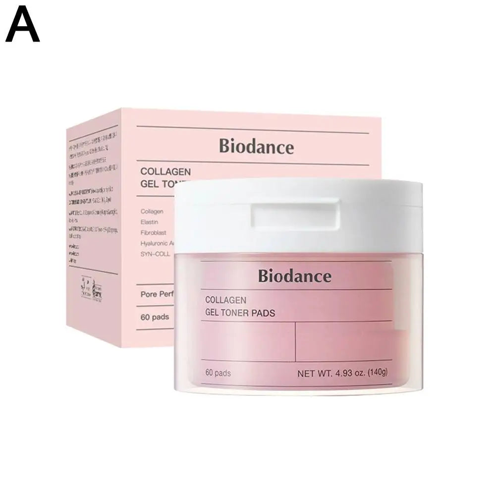 Biodance Gel Toner Pads Smoothes Moisturizing Hydrating Lifts Firms Anti-Aging Deep Nourishes Improves Dull Skin Korea Skincare