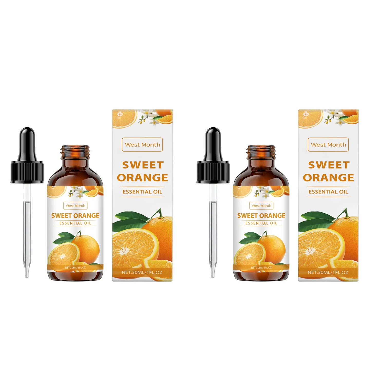 Sweet Orange Essential Oil For Body Massage Hydrating Nourishing Smoothing Skin Care Freshness Long-lasting Fragrance